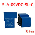5 PCS Power Relay SLA Series SLA-05V 09V 12V 24V 48VDC-SL-A -C 4 Pin 5 Pin 6 Pin 30A T90 for Electronic Components Market