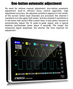 FNIRSI-1014D 1013D TC3 Oscilloscope 3-in-1 Dual Channel Input Signal Generator 100MHz * 2 Analog Bandwidth 1GSA/s Sampling Rate