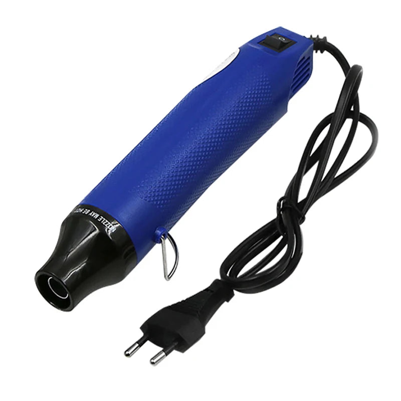 220V Hot Air Gun DIY Soldering Temperature Blower Gun Electric Power Hot Dryer Mini Heat Gun For Crafts Shrink Tubing Car Wrap