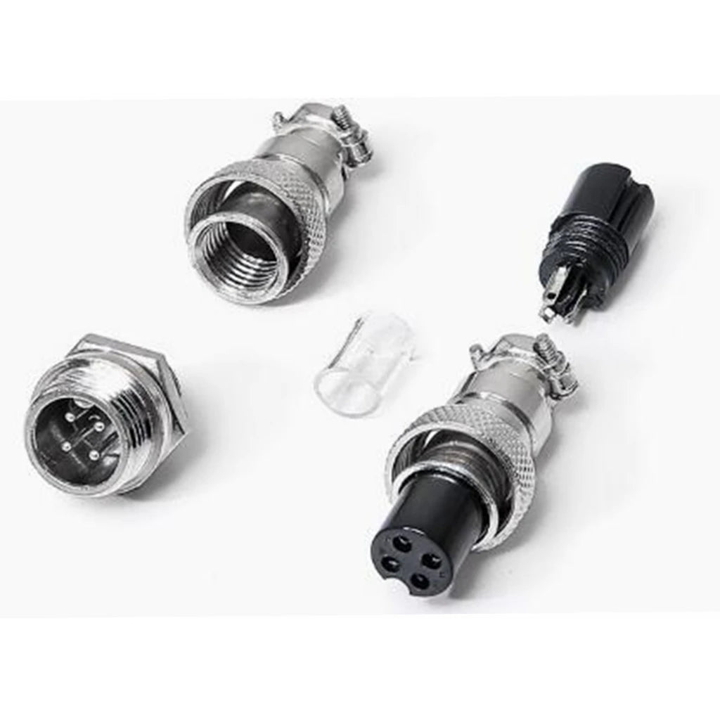 1Set/lot GX12 2/3/4/5/6/7 Pin Male + Female 12mm L88-93 Circular Aviation Socket Plug Wire Panel Connector