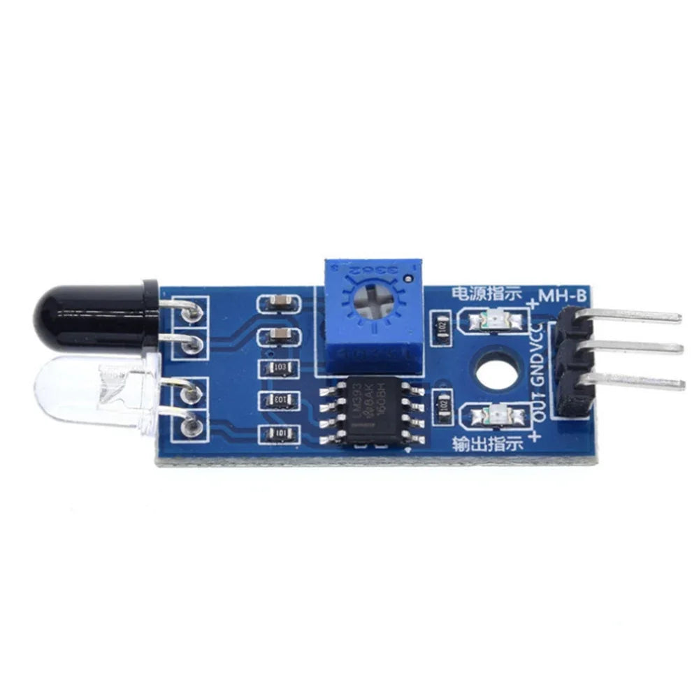 1-100pcs IR Infrared Obstacle Avoidance Sensor Module for Arduino Diy Smart Car Robot Reflective Photoelectric 3PIN
