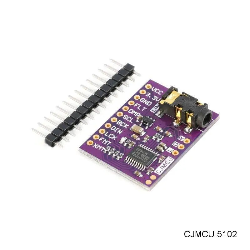 1 Set Player Module Interface I2S PCM5102A DAC Decoder For Raspberry Pi PHAT Format Board Digital PCM5102 Audio Board