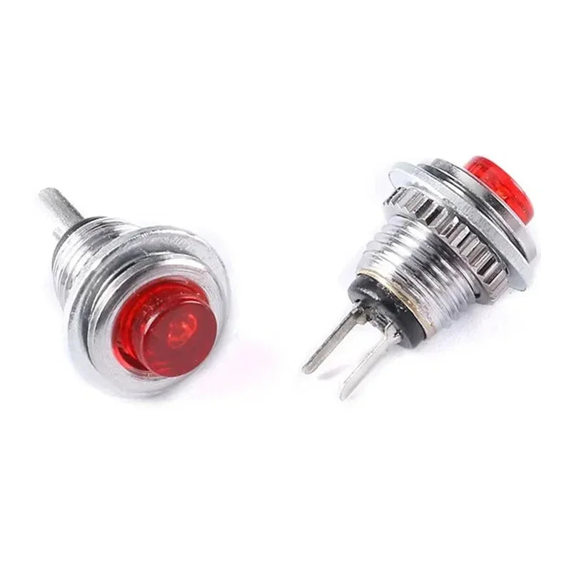 5/20/100PCS  8mm Push Button Switch DS-101 ON/OFF Mini Momentary Reset Micro Switch Normally Open 2Pin