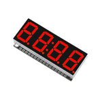 4 Bits Digital LED Display Module DIY Clock Electronic Kits 7 Segment 0.56 inch Time Clock Indicator with HT16K33 Driver Board
