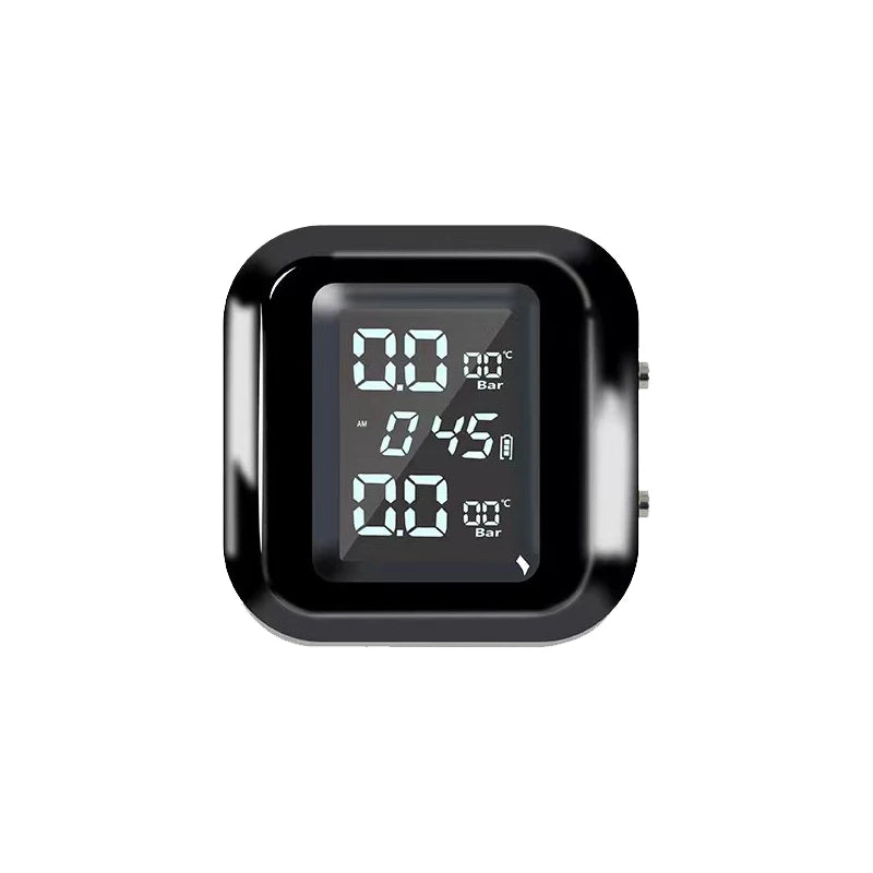 M5 Motorcycle 2 Wheel Tyre External Sensor Tire Pressure Sensors Moto TMPS with Colorful Screen Tire Pressure Monitoring System