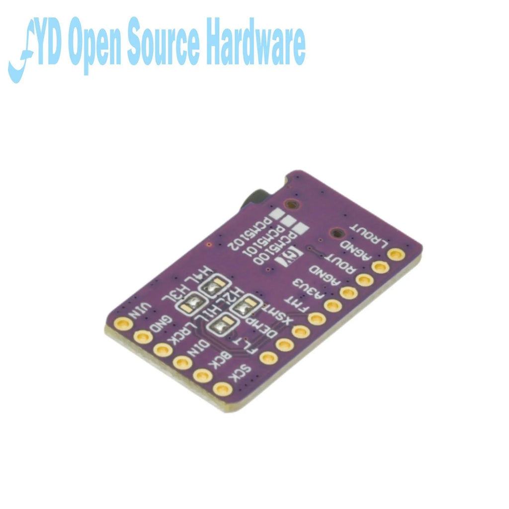 1-10PCS I2S PCM5102 DAC Decoder GY-PCM5102 I2S Player Module For Raspberry Pi PHAT Format Board Digital PCM5102A Audio Board