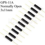 100PCS Magnetic Reed Switch Sensor GPS-11 GPS-14A GPS-14B MKA07101 MKA10110 MKA17101 Normally Open Normally Closed NO NC