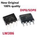 10/PCS New LM386 LM386N LM386M LM386M-1 LM386MX-1 DIP8 SOP8 Operational amplifier audio amplifier chip In Stock