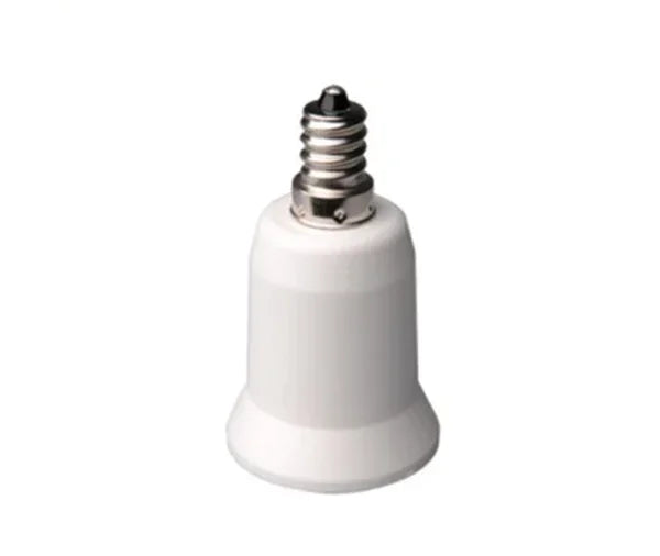 4pc E12 to E26 Candelabra E12 to Medium Socket E26/E27 Bulb Base Light Socket Adapter Converter for Ceiling Fan Chandelier Light