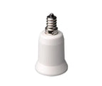 4pc E12 to E26 Candelabra E12 to Medium Socket E26/E27 Bulb Base Light Socket Adapter Converter for Ceiling Fan Chandelier Light