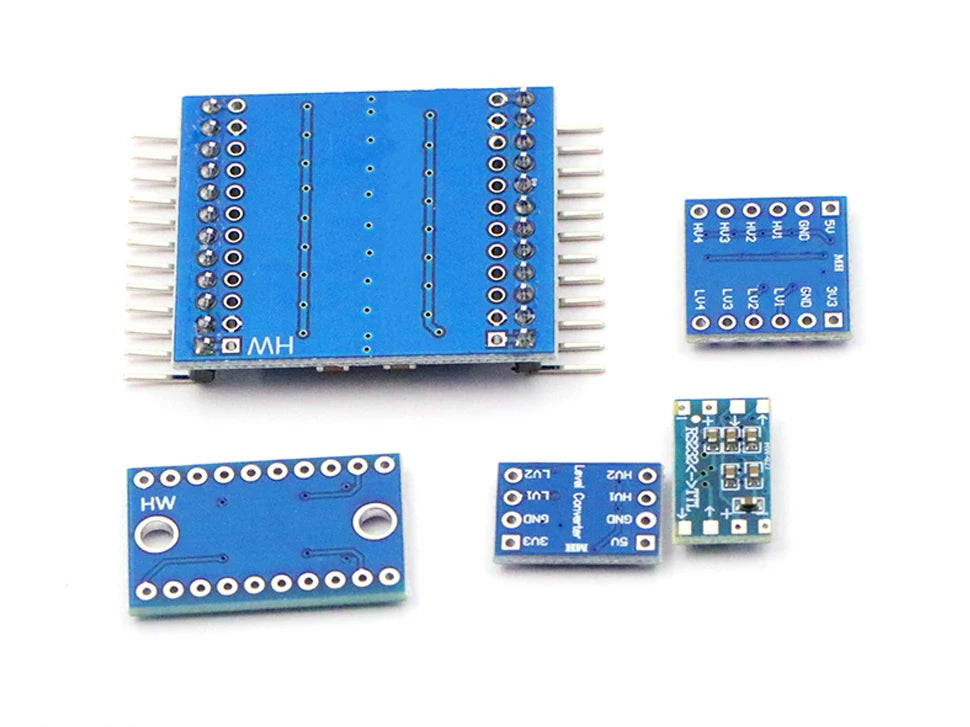 1PCS MAX3232 Serial Port Mini RS232 to TTL Converter Adaptor Module Board miniRS232 MCU 2/4/8 serial port conversion module