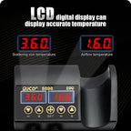 JCD 8898 Soldering Station 2 In 1 Soldering Iron Hot Air Rework Welding Station with Sleep Mode For BGA PCB IC SMD Repair Tools