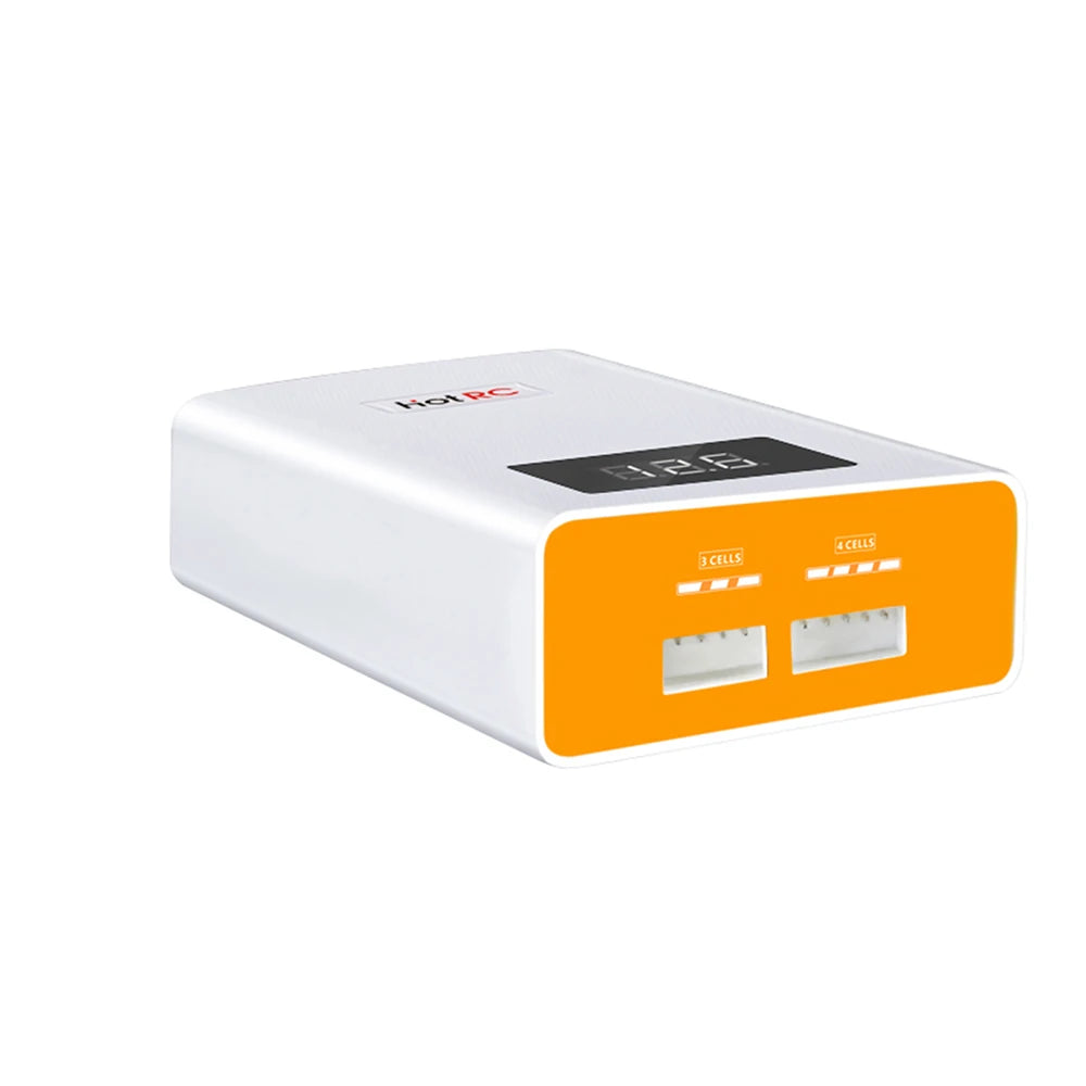 HotRC A400/B3 10W Balance Charger 2S/3S/4S Cells 100V-240V AC EU/US Plug Lipo Battery Fast Charger Remote Control Car Charger