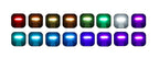 1-10PCS LED Intelligent RGBW Bulb GU10 E27 E14 24 Key Infrared Remote Control AC110V 230V 6W 10W Color Plus White Light Dimming