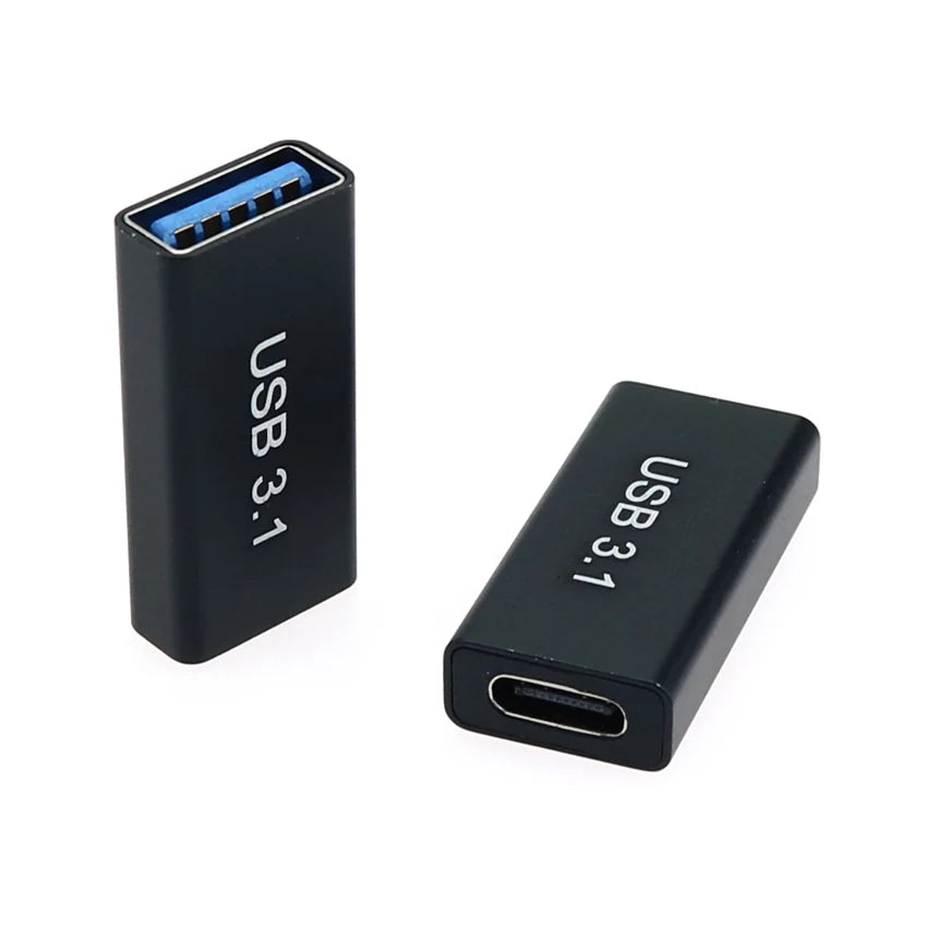 YuXi USB 3.0 Connector To Type C Male Female Adapter OTG USB Converter For SSD HDD Cable Extender USB3.0 Extension Plug