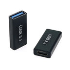YuXi USB 3.0 Connector To Type C Male Female Adapter OTG USB Converter For SSD HDD Cable Extender USB3.0 Extension Plug