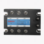 CKELE ZG33 3 Phase Solid State Relay SSR 10A 25A 40A 50A 60A 80A 100A 120A DC 3-32V Control AC 90-480V 380VAC