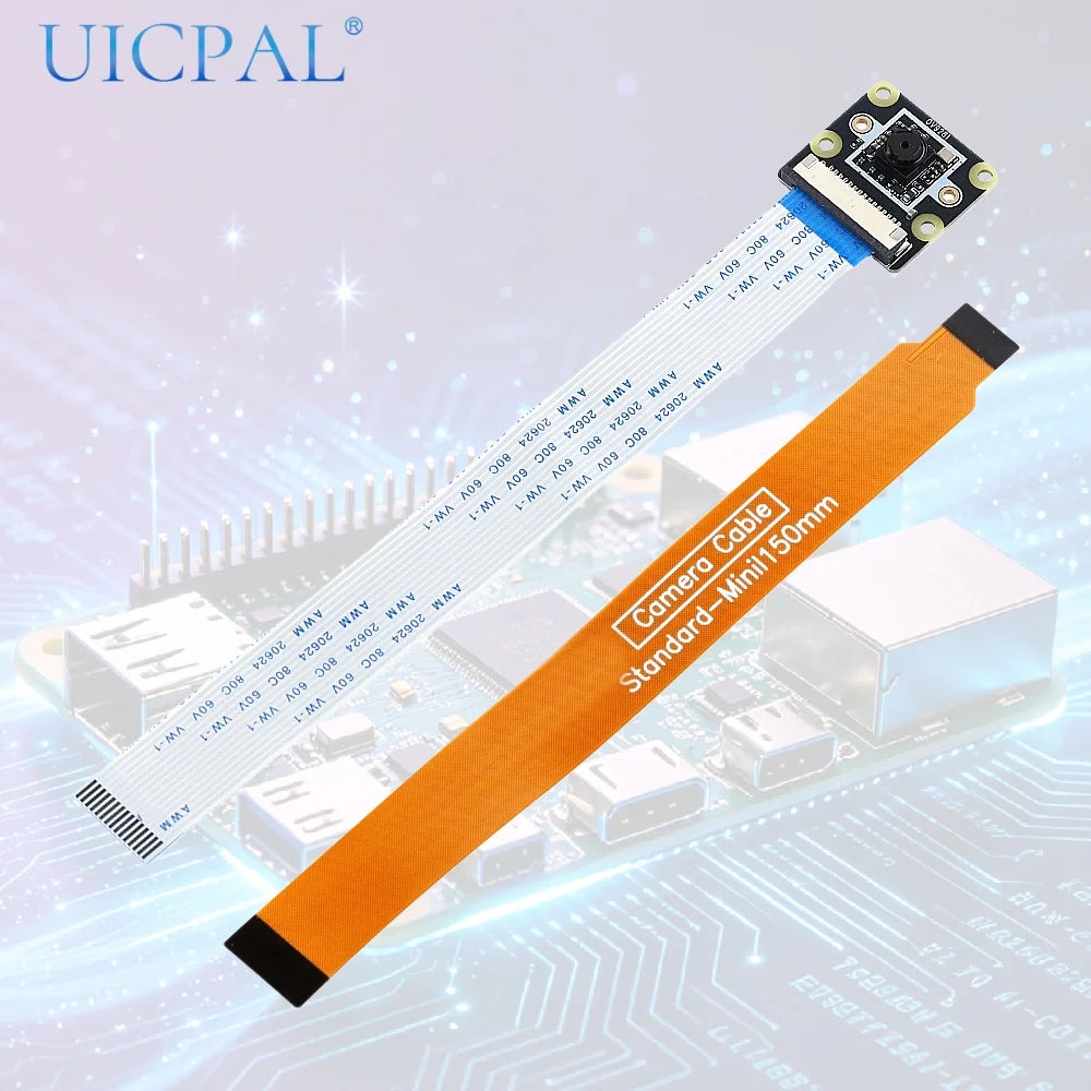OV9281 Camera Module for Raspberry Pi5 4 4B 3B+ ZERO 2 W 79 110 160 Degrees 1280*800 1MP Black White Global Shutter 120 FPS