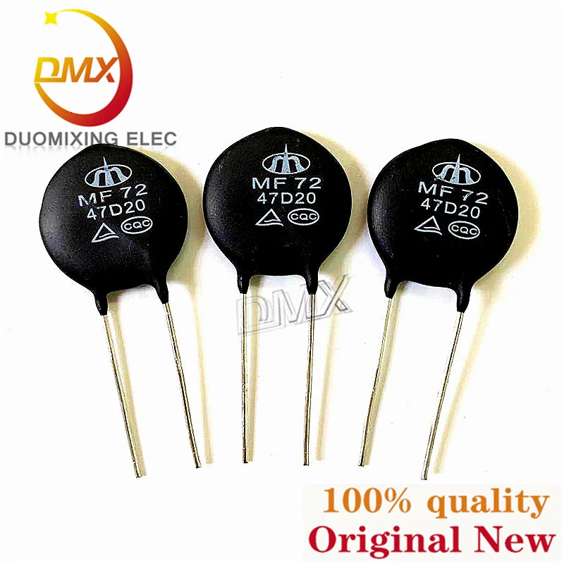 5-20PCS Original MF72 Thermistor 120D20 47D20 30D20 20D20 10D20 5D20 120D-20 47D High Power Negative Temperature NTC Thermistor