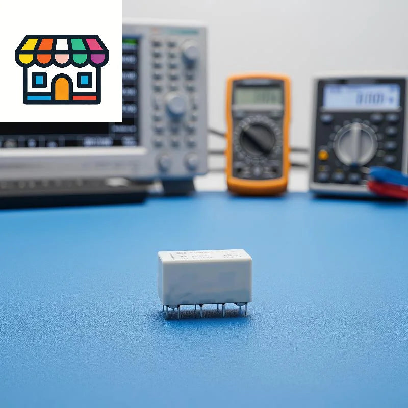 12V Coil Bistable Latching Relay HFD2-005-S-L2-D DPDT 1A 30VDC 125VAC Reliable for DIY Electric Circuit Experiment Projects