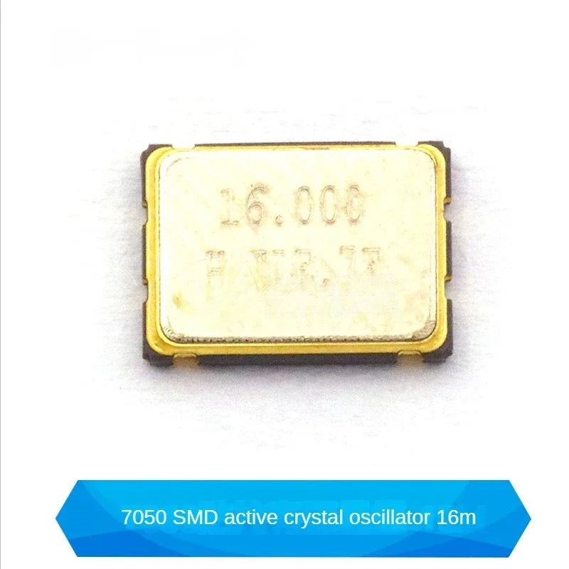 7050 SMD Active Crystal Oscillator SMD Active Clock Oscillator 5x7mm 4-pin 25M 25MHz 4M 6M/8/12/24/25/27/30/32/40/48/50/100M