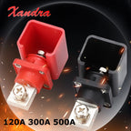 100A 120A 150A 200A 300A 400A 500A Lilthium Battery Copper Terminal Block High Current Through Wall New Energy Storage Connector