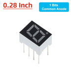 TZT 0.28/0.36/0.4/0.56 inch LED display 7 Segment 1/ 2 / 3 / 4 Bit Digit Tube Red Common Cathode / Anode Digital led 7segment