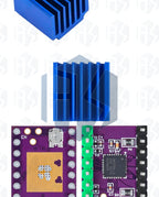5.5v-28v TMC2130 TMC2209 compatible stepper motor silent driver module 256 subdivision replaces TMC2208 A4988