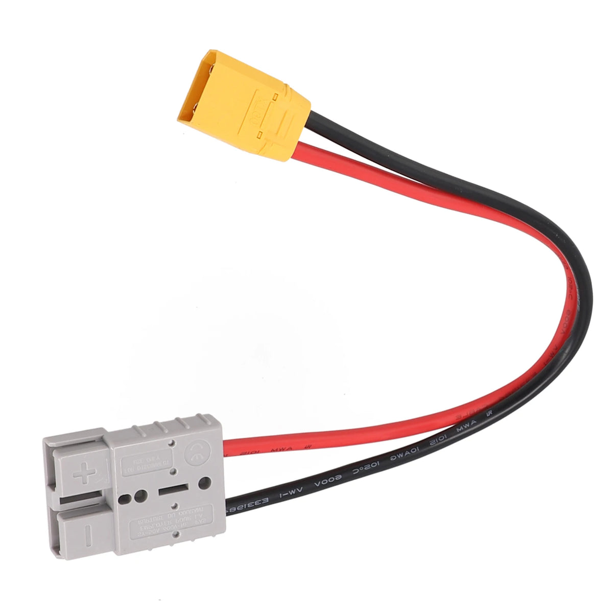 For Anderson To XT90 Power Connectors Adapter Cable 10AWG 30cm Cable For Solar Power Systems For Electric Vehicles