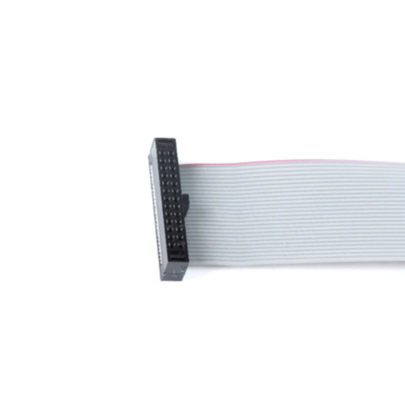 2PCS 1.27MM pitch FC-6/8/10/14/16/20/40/50 PIN 20CM JTAG ISP DOWNLOAD CABLE Gray Flat Ribbon Data Cable FOR DC3 IDC BOX HEADER