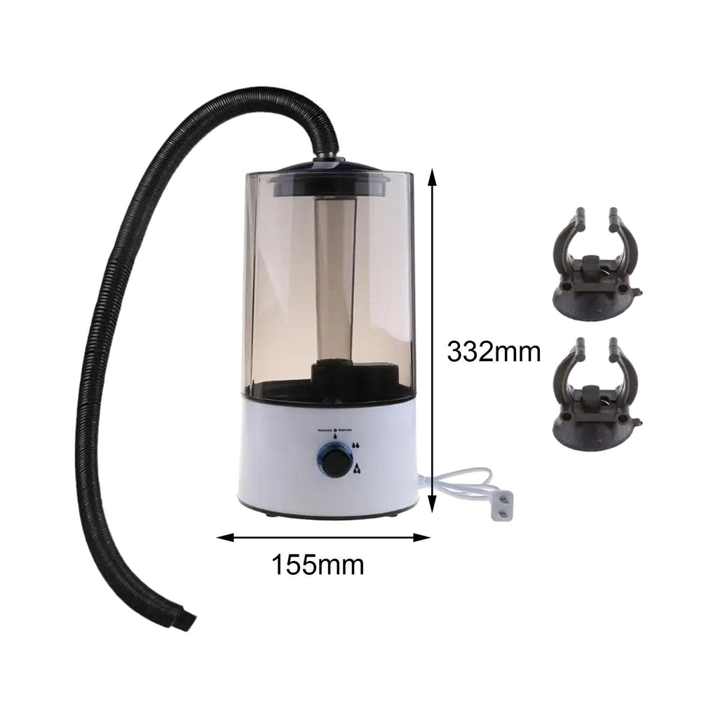 4L Reptile Humidifier Terrarium Fogger Automatic Shutdown Prevents Dry Running Durable for Turtle with Extension Hose