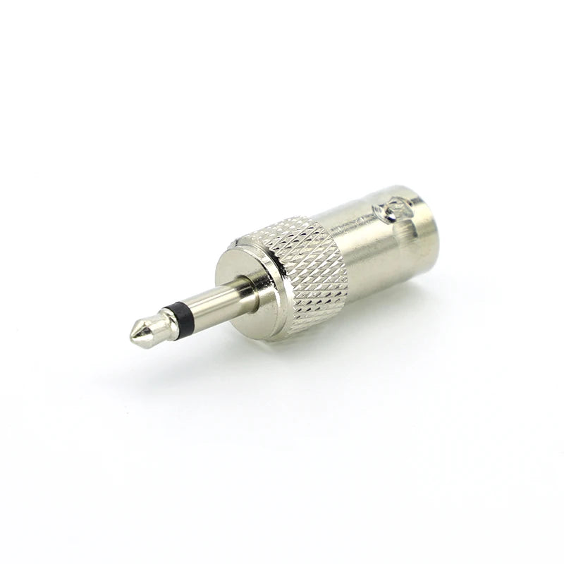 1-5Pcs High-quality Q9 BNC Connector Socket BNC Female to 3.5mm Mono 1/8" Male RF Coaxial Adapter Connectors