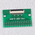 1Pcs 30 pin 0.5mm FFC FPC to 30P DIP 2.54mm PCB converter board adapter