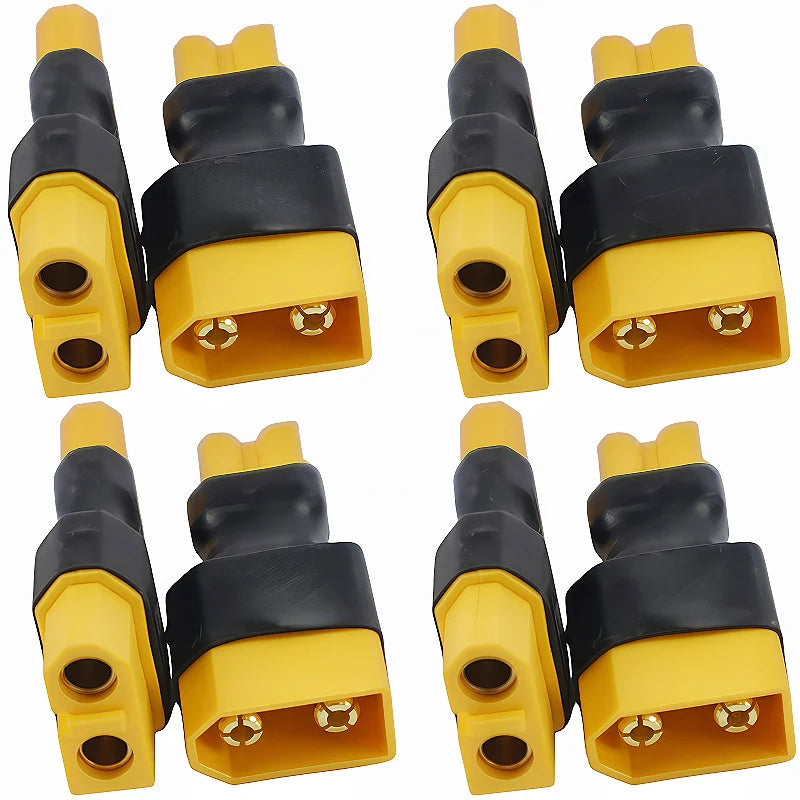 XT30 To XT60 Male/Female RC Lipo Battery Adapter 10CM Cable 14AWG Silicone Wire for FPV RC Car Accessories CineLog35 Drone Parts
