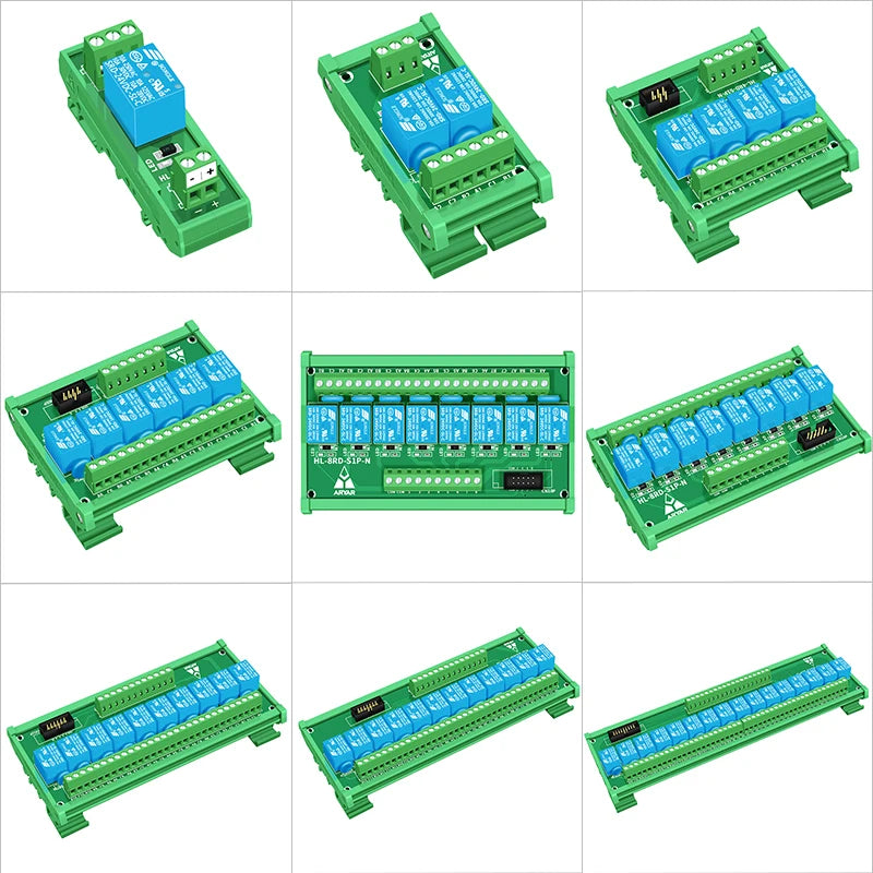 1 Channel 3V 5V 12V 24V Songle Relay Module Driver Board PLC Board Relay Module SPDT 10Amp Pluggable Power Relay Module