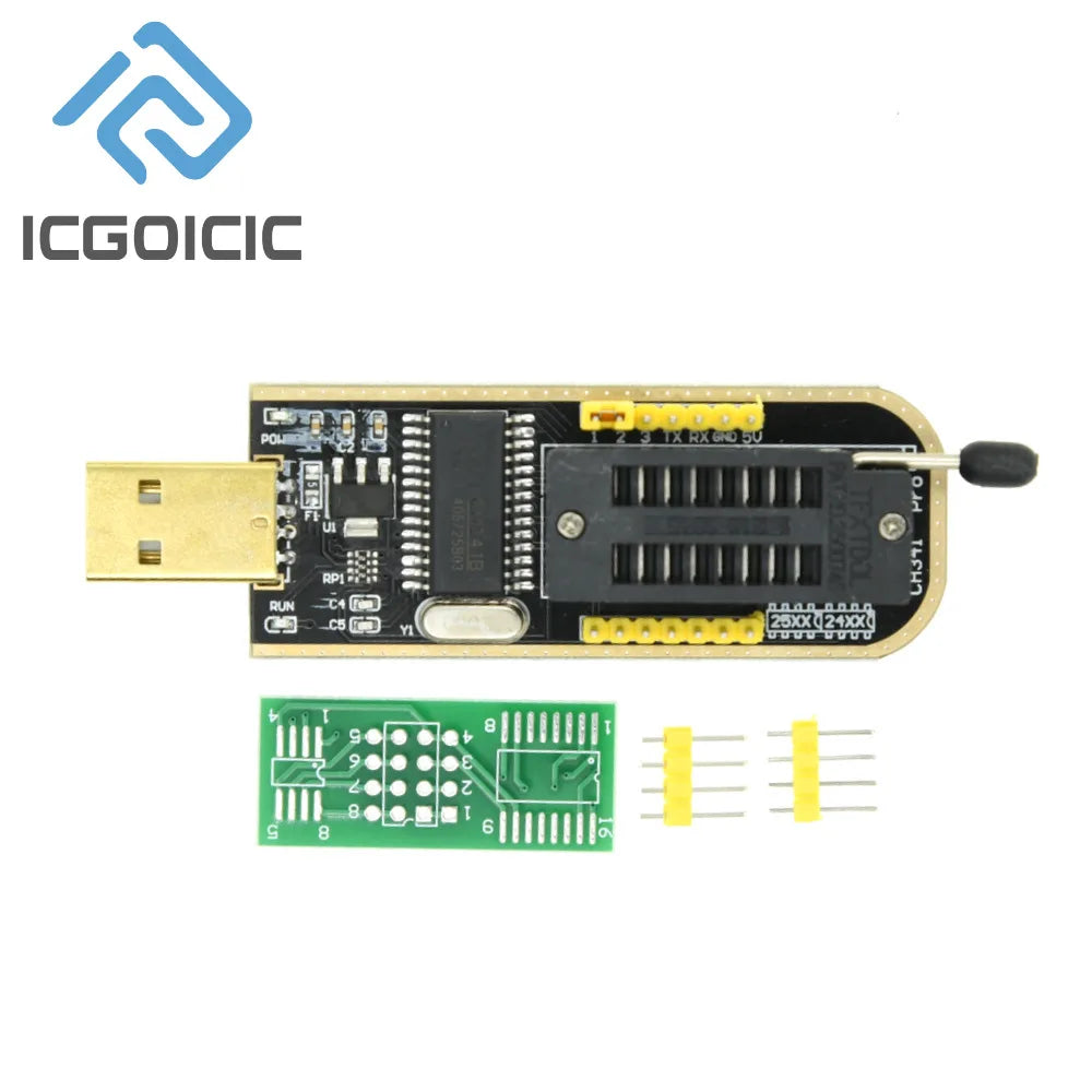 CH341 Module CH341 24 25 Series EEPROM Flash BIOS USB Programmer Module 93CXX/25CXX /24CXX