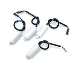 2 Pieces Refrigerator Freezer Capacitor with Wire Motor Starting Capacitor CBB65A-2 2.5uF 3UF 4UF 450V