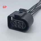 2/3/4/5/6/8/10 Pin 3.5mm Auto Ignition Coil Waterproof Connector Horn Sensor Plug With Cable 1J0973722 For VW