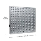 45W Red Light Therapy Panel 660nm&850nm for Body Pain Relief Near Infrared Photon Beauty Instrument Home Use Device LED Light Therapy Lamp for Anti-Aging, Pain Relief, with Stand, Hooks and Sunglasses