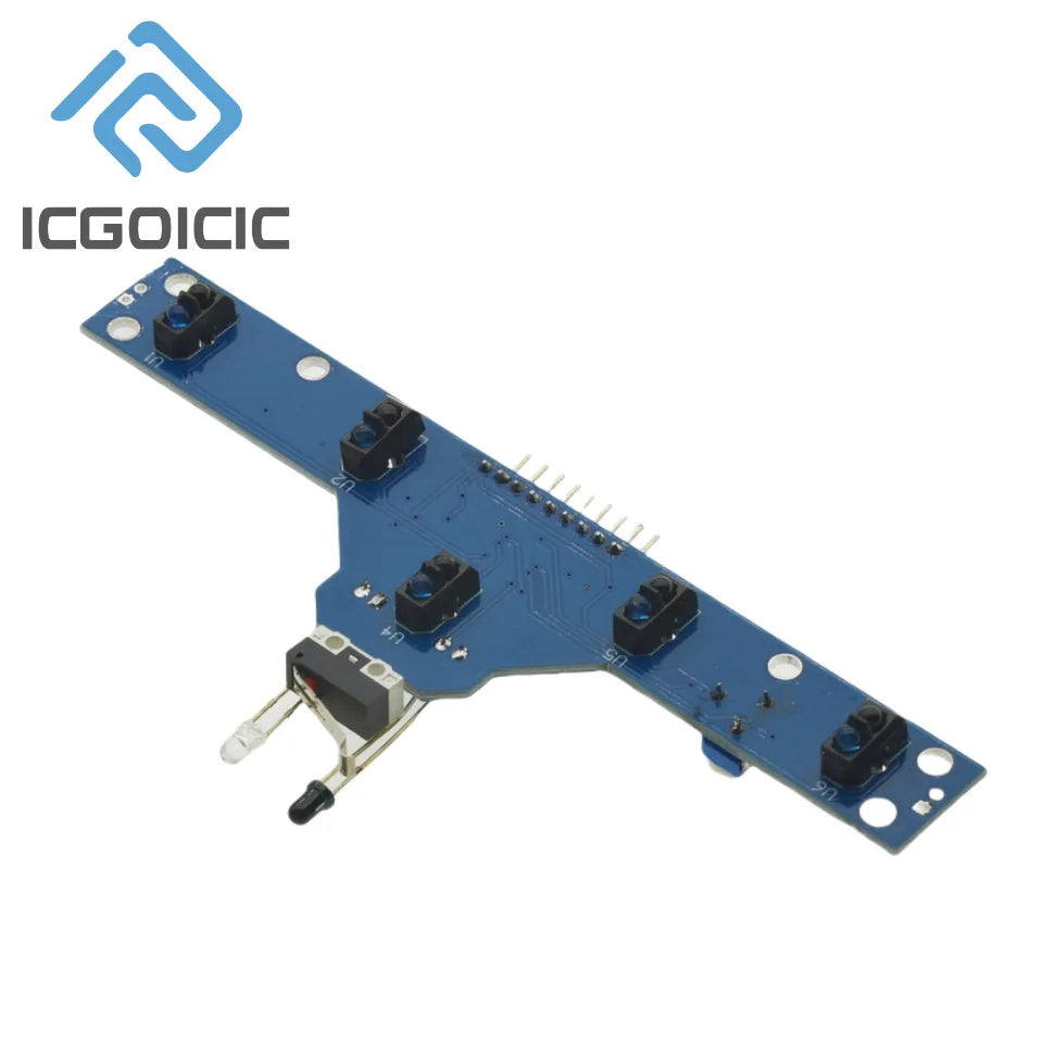 5 Way Infrared Tracing Sensor Module Obstacle Avoidance Patrol Line Detection Module 5 Functions High Sensitivity