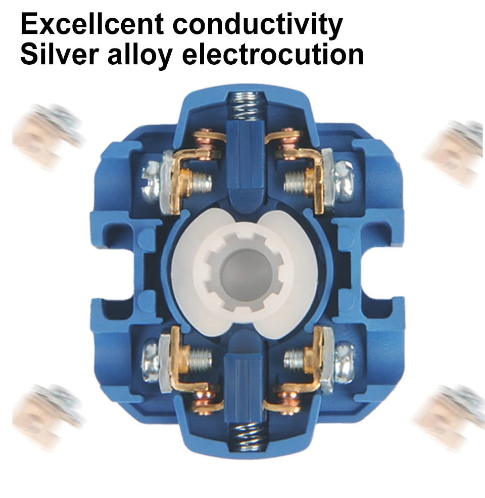 OMCH 1PCS Silver Contact LW26-20/32/63 Universal Switch 3 Position 1-0-2 1/2/3/4 Poles 440V 4/8/12/16Terminals Rotary Cam Switch