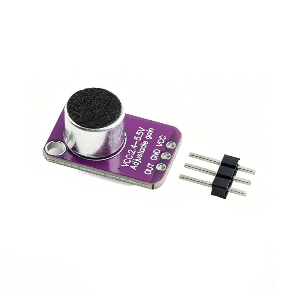 MAX9814 Microphone AGC Amplifier Board Sound sensor Module Auto Gain Control Attack for Arduino MAX4466 PCB Board Diy Kit