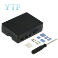 Raspberry pi 2 3B 4B Case  aluminum alloy shell with self-guided heat dissipation column metal shell