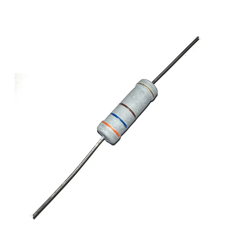 10pcs 5W 5% Carbon Film Resistor 5R6 56R 560R 5K6 56K 560K 5.6 56 560 R K Ohm 5.6R 1R-1M
