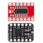 TXB0104 4 Channel Auto Bidirectional Level Shifter Module Push-Pull Signal Voltage Translator 1.8V/3.3V/5V Compatible with SPI