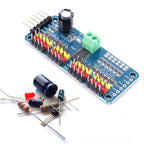 PCA9685 PWM Servo Driver Board IIC Interface 16 Channel 12-Bit PWM Servo Motor Driver Board Controller for Arduino Robot