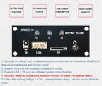 CIRMECH USB U-Disk T-Flash Micro SD Card Decoder MP3 Player Support MP3 WAV Remote Control Single Repeat Function