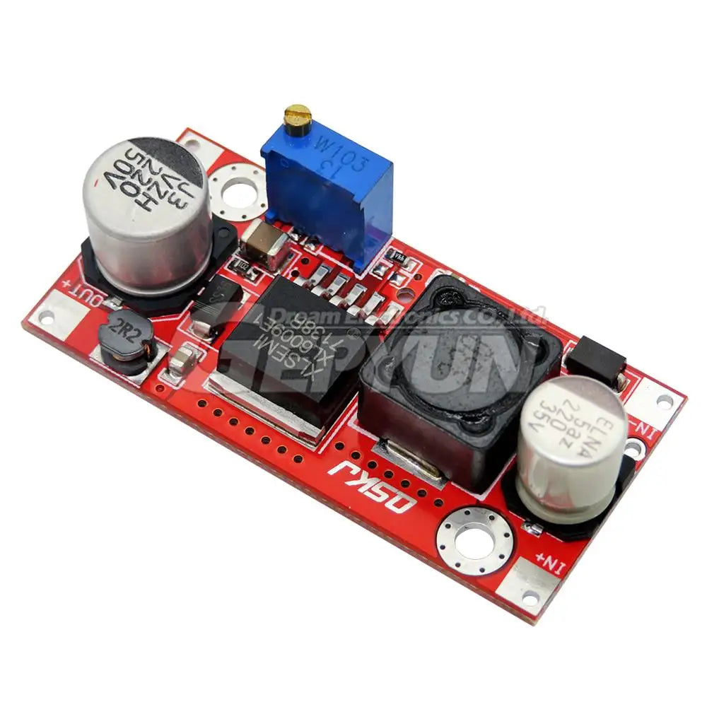 XL6009 Power Supply Module Boost Buck DC-DC Adjustable Step Up Down Converter Red 20W 5-32V to 1.2-35V High Performance