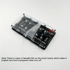 This ARGB Cooling Fan Kit Includes Five 120mm Cooling Fans and a PWM ARGB 2-in-1 Hub, Suitable for Computer Cases (Forward Fan)