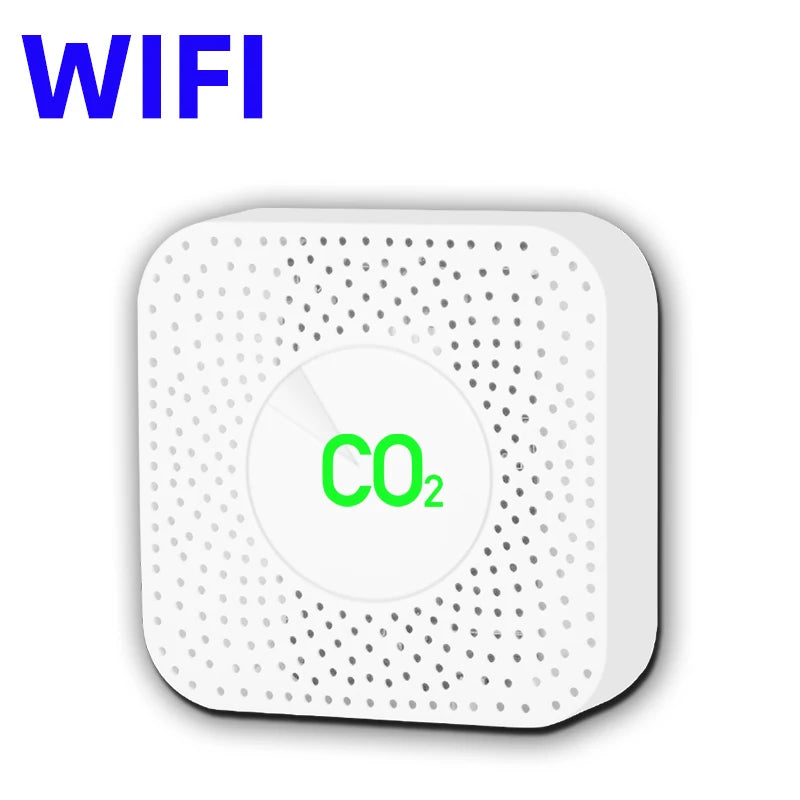 Tuya Smart WiFi/ZigBee Carbon Dioxide Meter NDIR High-Precision Real-Time Detection Intelligent Linkage Home School CO2 Detector